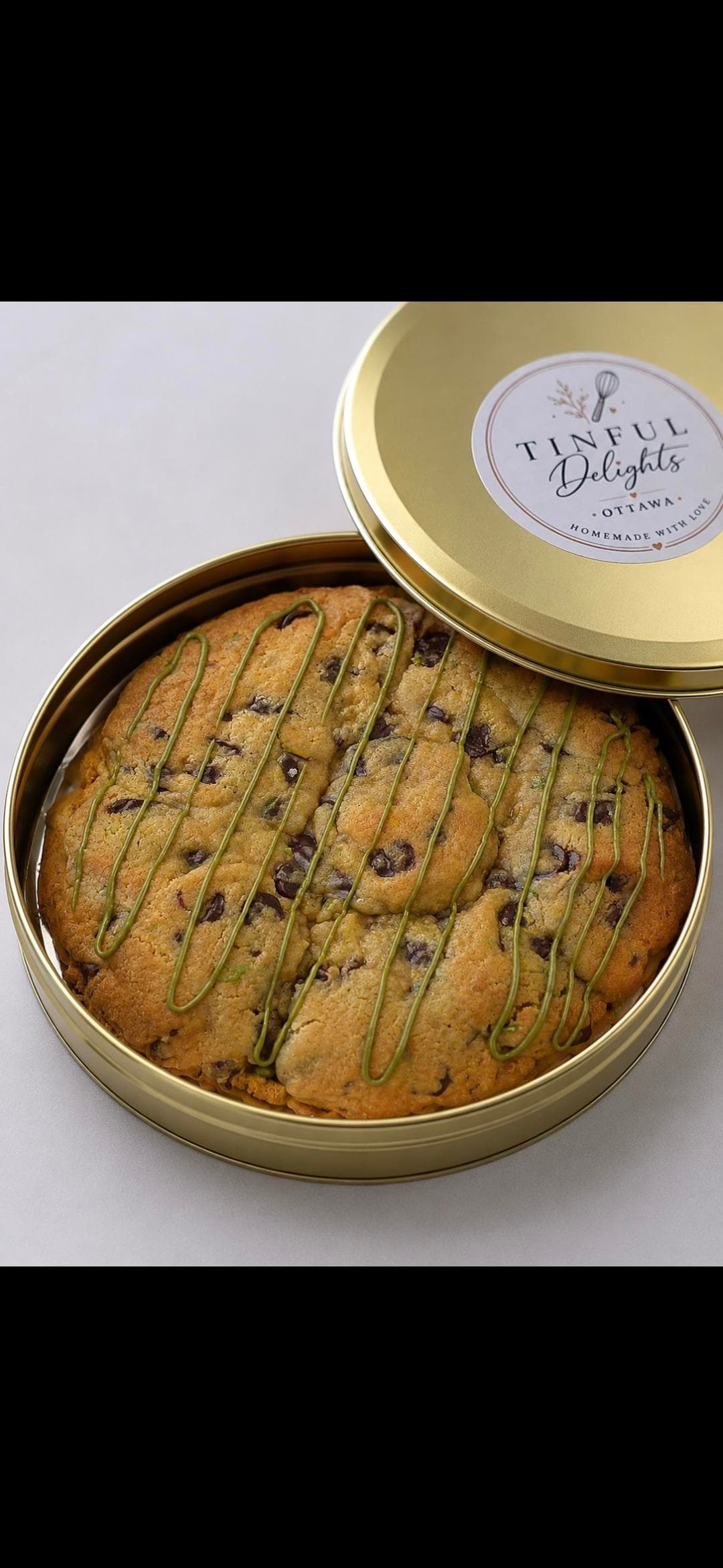 Premium Gooey Cookie Tins